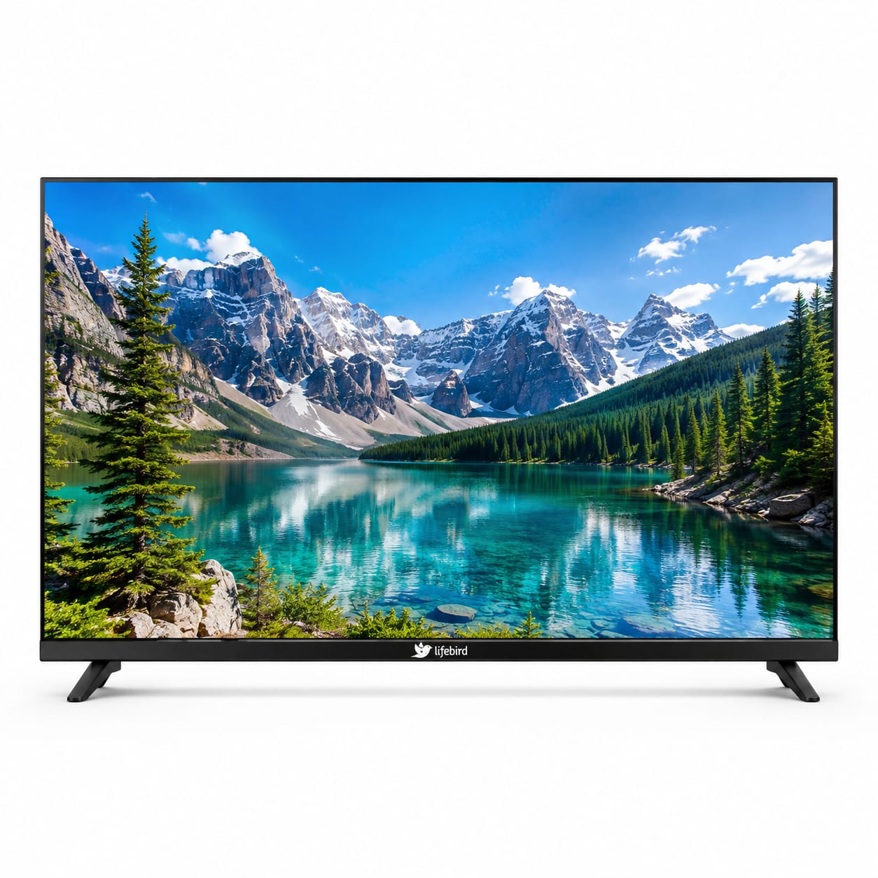 Lifebird 80 cm (32 inch)  Smart Pro TV with Elegant frame with a bezel-less design.